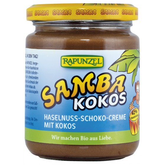 Samba kokosová pomazánka BIO 250g Rapunzel