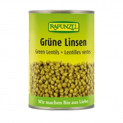 Zelená čočka sterilovaná BIO 400g Rapunzel